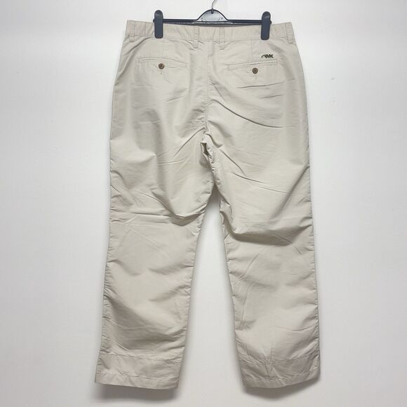 Mountain Khakis Men's Poplin Lightweight Pants Size W38 L30 In Oatmeal Color - Picture 2 of 14